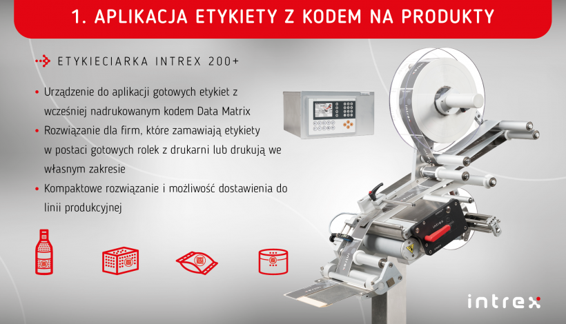 chestny znak glowica etykietujaca intrex 200
