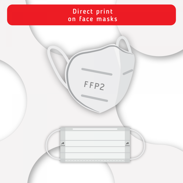 direct print on face masks