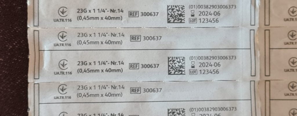 dominok600i druk cyfrowy na opakowaniach medycznych