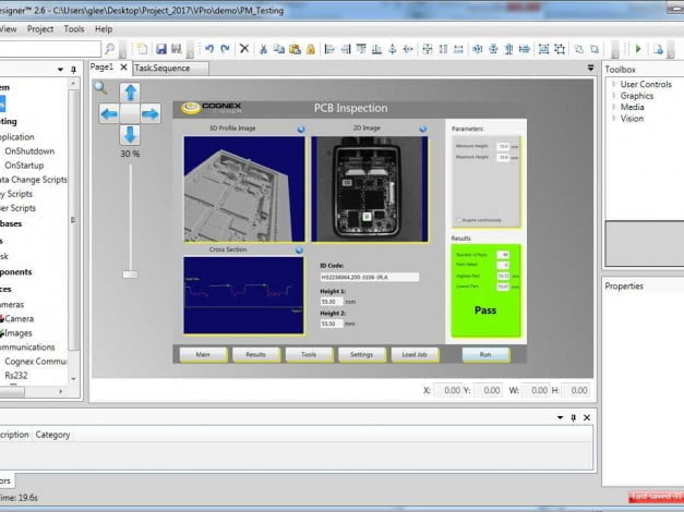 cognex designer ui detail